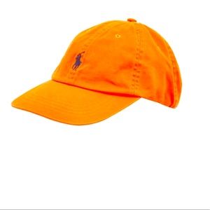 NEW Polo Ralph Lauren Orange Baseball Hat